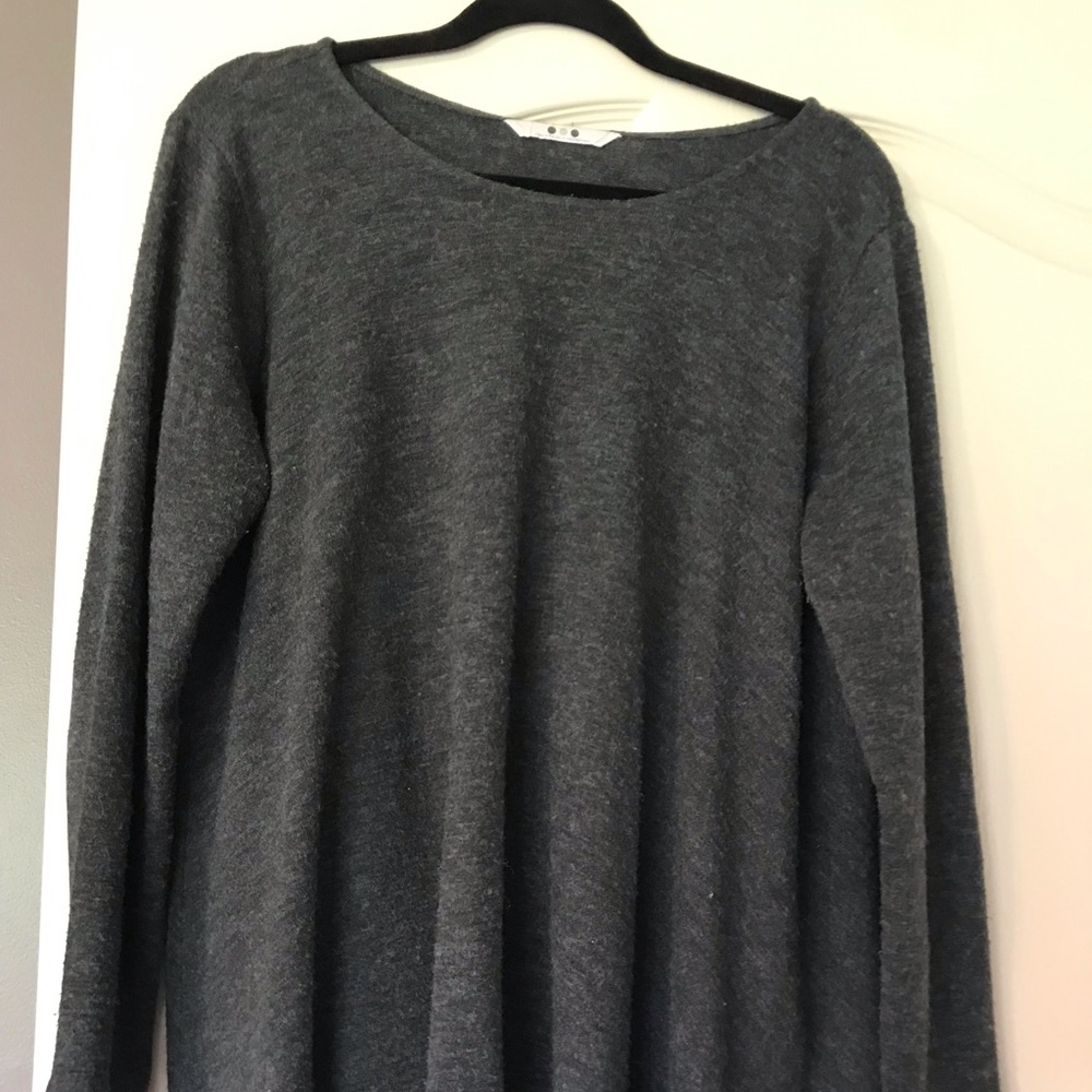 Asymmetrical sweater
